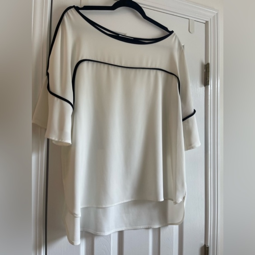 Calvin Klein white blouse XL